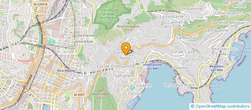localisation de l'entreprise SCI GEPAVI à VILLEFRANCHE-SUR-MER