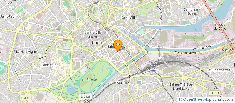 localisation de l'entreprise SCI GEPHIL 133 à CAEN