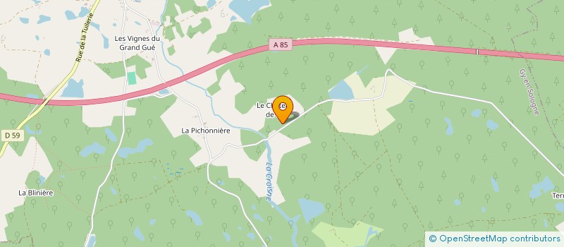 localisation de l'entreprise SCI GER 17  MUR-DE-SOLOGNE