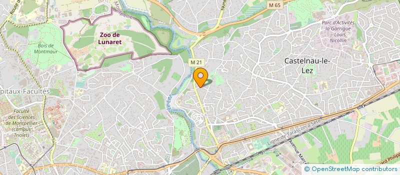 localisation de l'entreprise SCI GER DE MANCE  CASTELNAU-LE-LEZ
