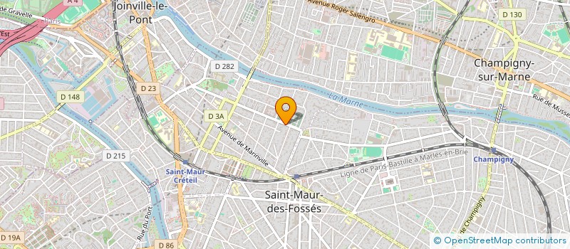 localisation de l'entreprise SCI GERAL à SAINT-MAUR-DES-FOSSES