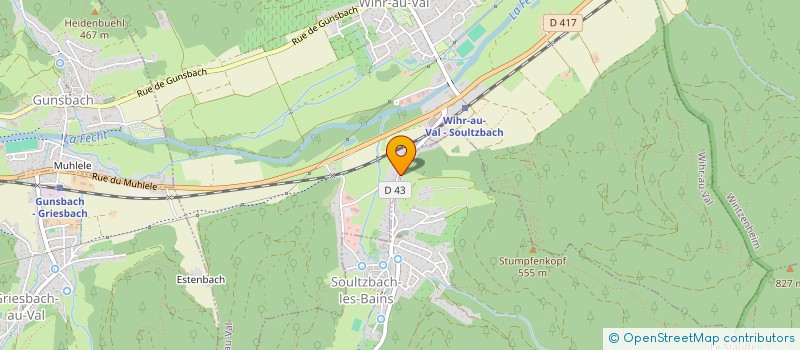 localisation de l'entreprise SCI GERARD  WIHR-AU-VAL