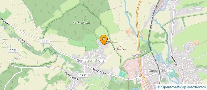 localisation de l'entreprise SCI GERARD  GUMBRECHTSHOFFEN