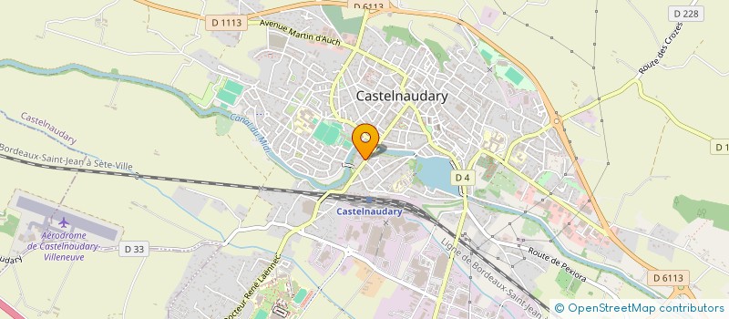 localisation de l'entreprise SCI GERARD  CASTELNAUDARY