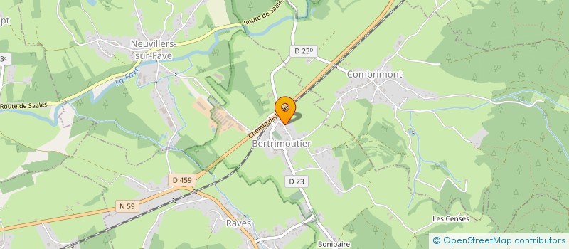 localisation de l'entreprise SCI GERARD  BERTRIMOUTIER