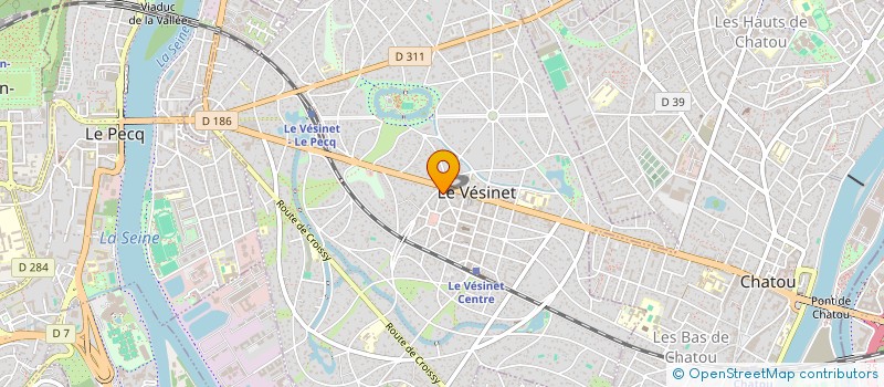 localisation de l'entreprise SCI GERARD  LE VESINET