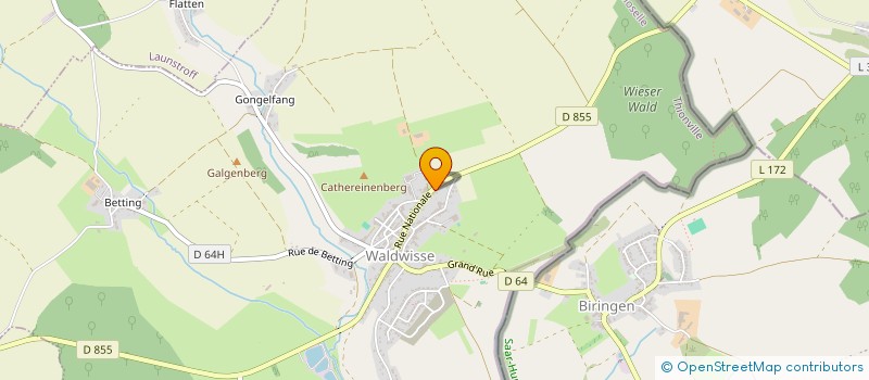 localisation de l'entreprise SCI GERARD GILAIN  REMELING