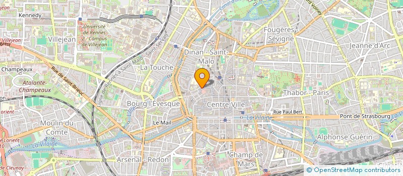 localisation de l'entreprise SCI GERARD MANUSSA  RENNES