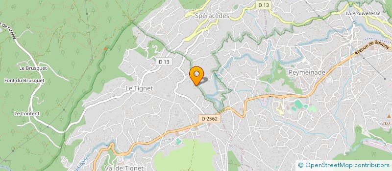 localisation de l'entreprise SCI GERARD ROSIER à LE TIGNET