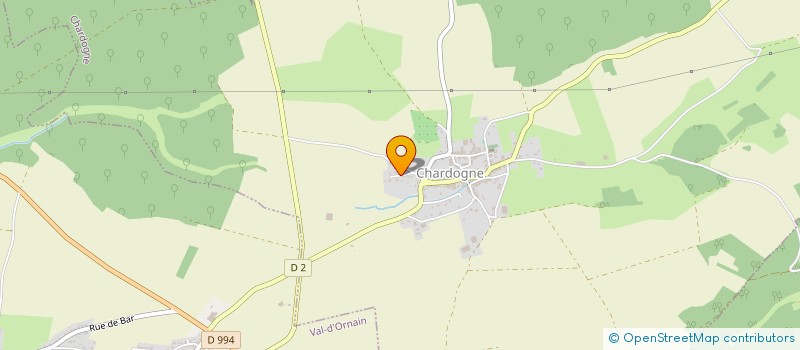 localisation de l'entreprise SCI GERARD RUE à CHARDOGNE