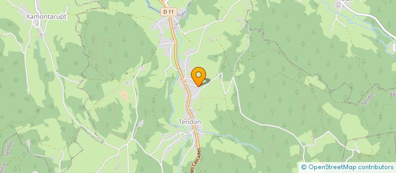 localisation de l'entreprise SCI GERARDIN  TENDON