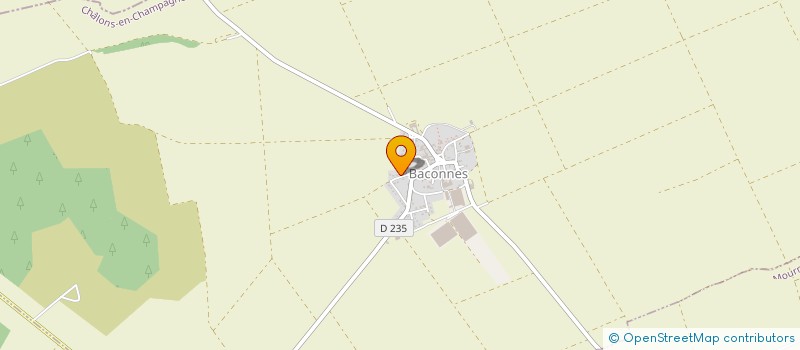localisation de l'entreprise SCI GERARDS  BACONNES