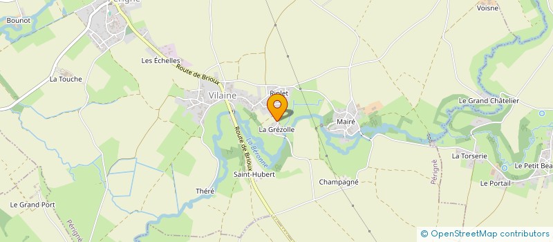 localisation de l'entreprise SCI GERBAUD  PERIGNE