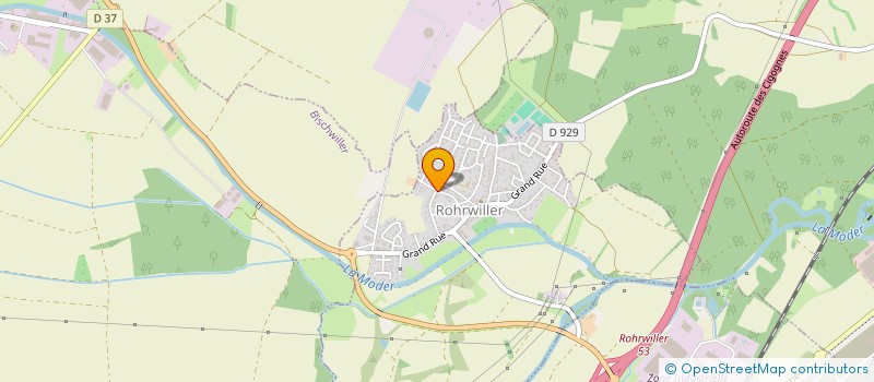 localisation de l'entreprise SCI GERBER  ROHRWILLER