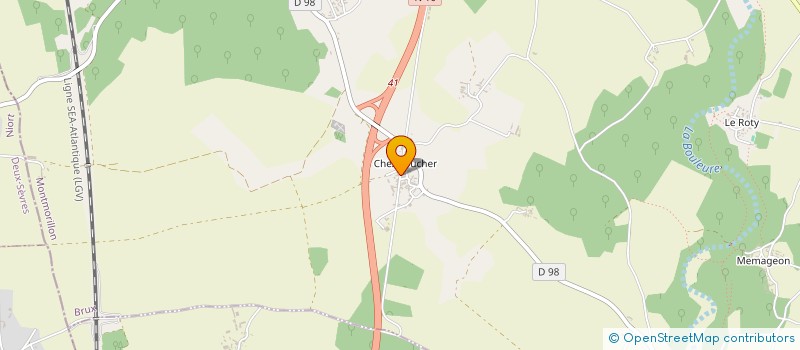 localisation de l'entreprise SCI GERBER  BRUX