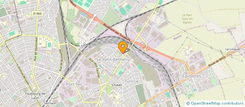 localisation de l'entreprise SCI GERBERT  BETHENY