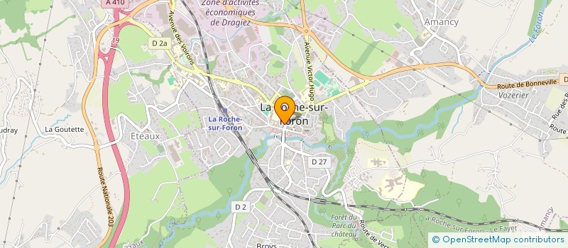 localisation de l'entreprise SCI GERBOUD-TREUVEY  LA ROCHE-SUR-FORON