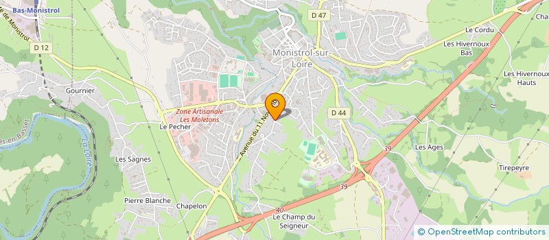 localisation de l'entreprise SCI GERCA  VALPRIVAS