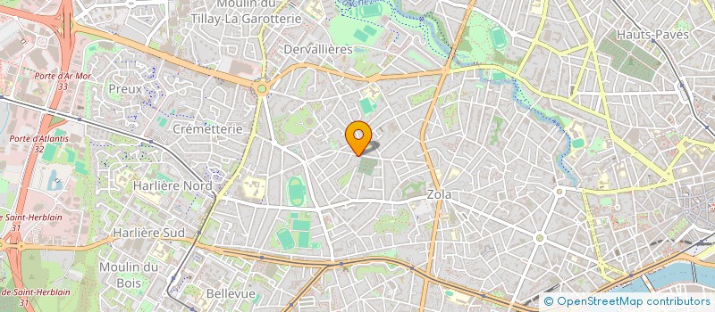 localisation de l'entreprise SCI GEREL à NANTES
