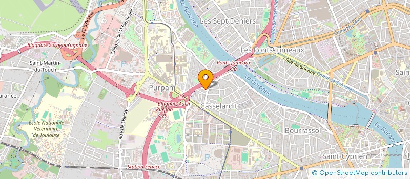 localisation de l'entreprise SCI GEREM à TOULOUSE