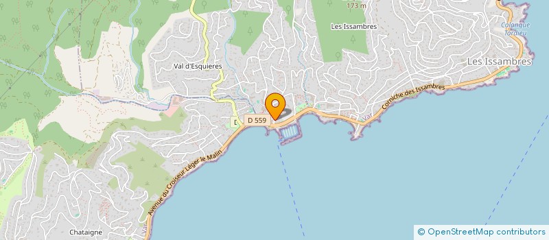 localisation de l'entreprise SCI GEREMONE  ROQUEBRUNE-SUR-ARGENS