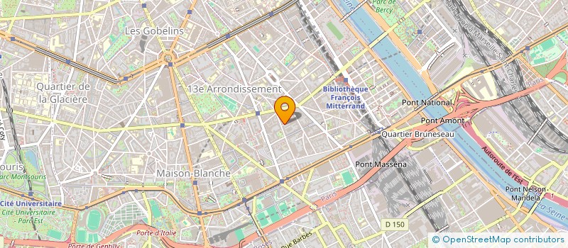 localisation de l'entreprise SCI GEREVE  PARIS