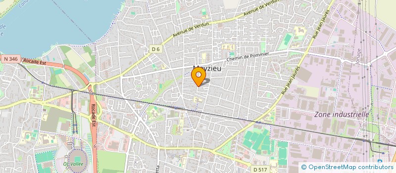 localisation de l'entreprise SCI GERLUC  MEYZIEU