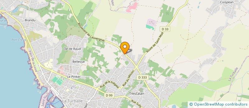 localisation de l'entreprise SCI GERMA  LA TURBALLE