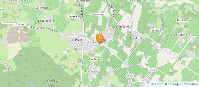 localisation de l'entreprise SCI GERMAIN  VERTOU