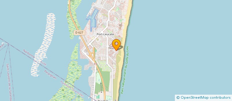 localisation de l'entreprise SCI GERMAIN  BAGNERES-DE-LUCHON