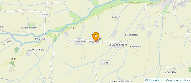 localisation de l'entreprise SCI GERMAIN à UNVERRE