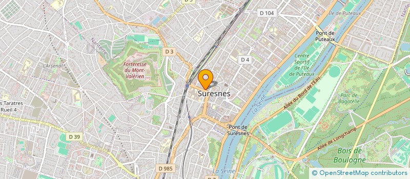 localisation de l'entreprise SCI GERMAIN à SURESNES