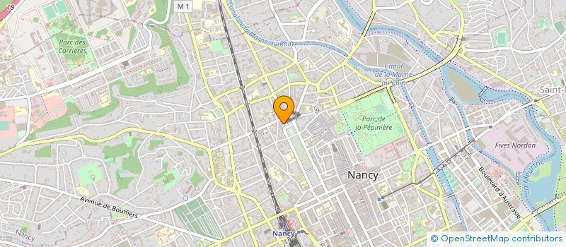 localisation de l'entreprise SCI GERMAIN CUNY  NANCY