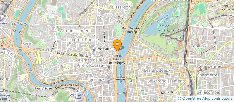 localisation de l'entreprise SCI GERMAIN DAVID  LYON