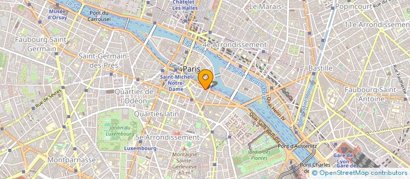 localisation de l'entreprise SCI GERMAIN SULLY SAUVAGE  PARIS