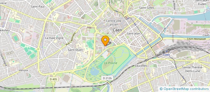 localisation de l'entreprise SCI GERMANDREE à CAEN