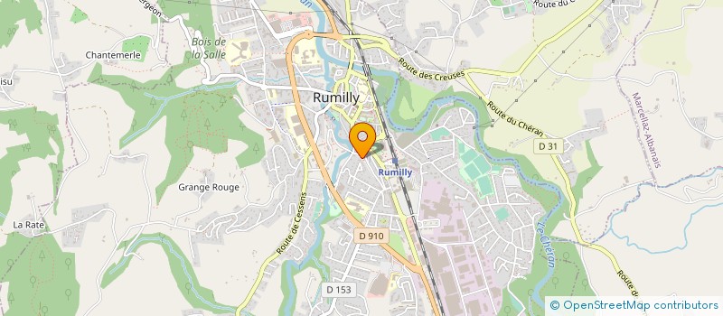 localisation de l'entreprise SCI GERMARA  HAUTEVILLE-SUR-FIER