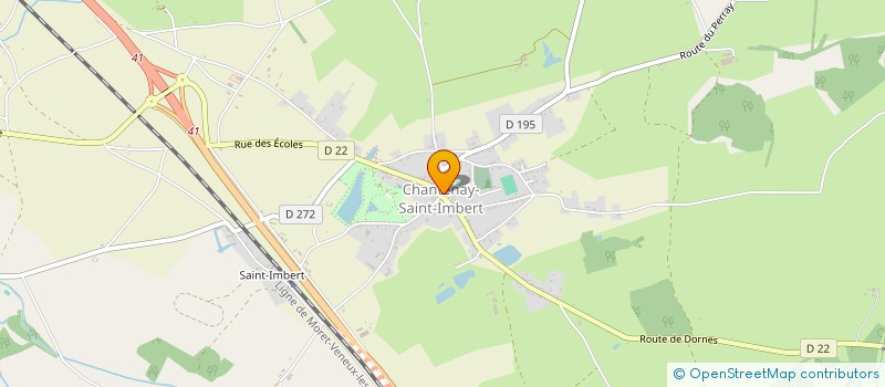 localisation de l'entreprise SCI GERMARIE à CHANTENAY-SAINT-IMBERT