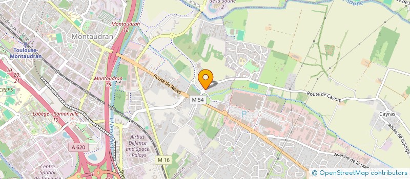 localisation de l'entreprise SCI GERMELOI à TOULOUSE