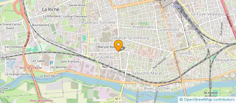 localisation de l'entreprise SCI GERMICO  TOURS