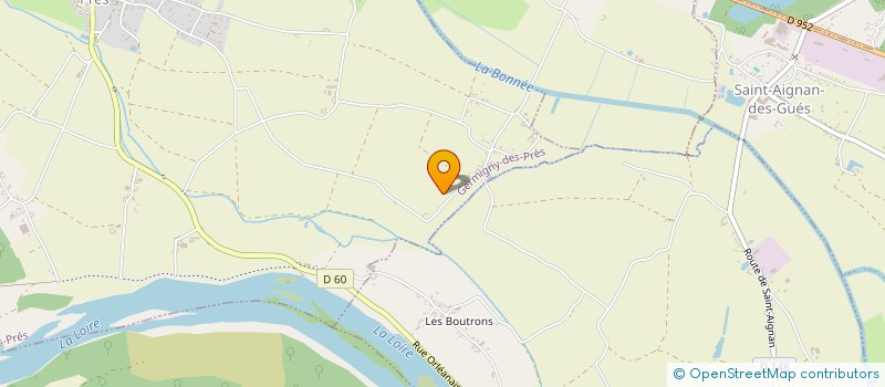 localisation de l'entreprise SCI GERMIGNY à GERMIGNY-DES-PRES