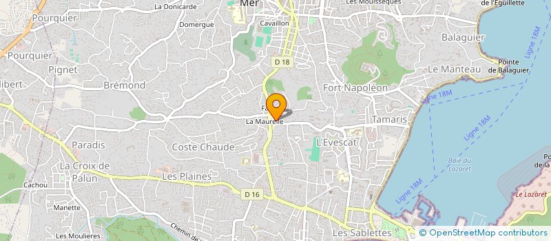 localisation de l'entreprise SCI GERMINAL à LA SEYNE-SUR-MER