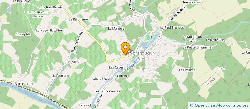 localisation de l'entreprise SCI GERMON  SAINT-JULIEN-DE-CHEDON