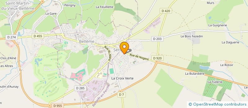 localisation de l'entreprise SCI GERMOND à VAL-AU-PERCHE