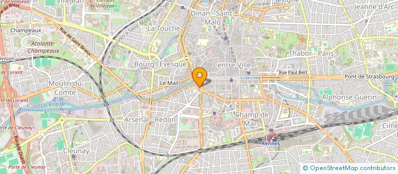 localisation de l'entreprise SCI GERMUR  RENNES