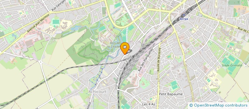 localisation de l'entreprise SCI GERNEZ BERNARDEAU  ACHICOURT