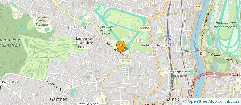 localisation de l'entreprise SCI GERO à GARCHES