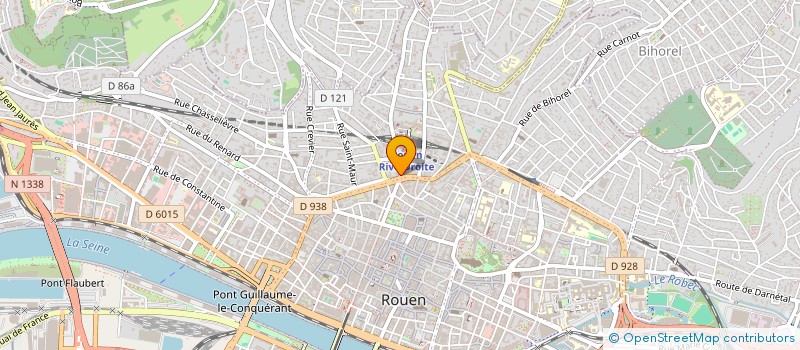 localisation de l'entreprise SCI  GERO II à ROUEN