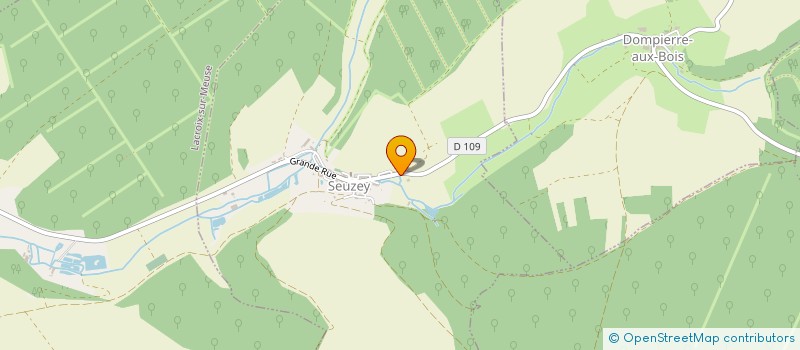localisation de l'entreprise SCI GEROCALC à SEUZEY