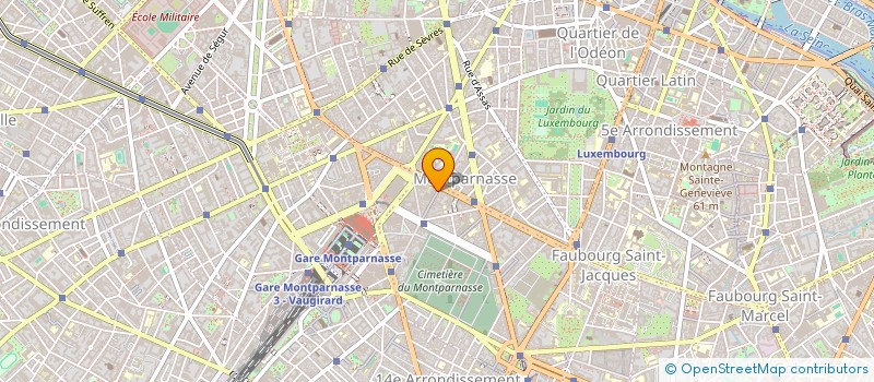 localisation de l'entreprise SCI GEROM  PARIS